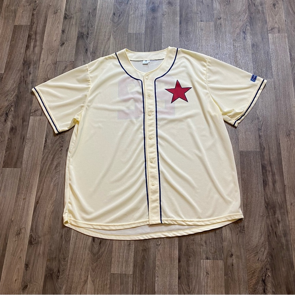 Detroit Stars Vintage Negro League MLB Jersey 22 Size XXL Historic Baseball